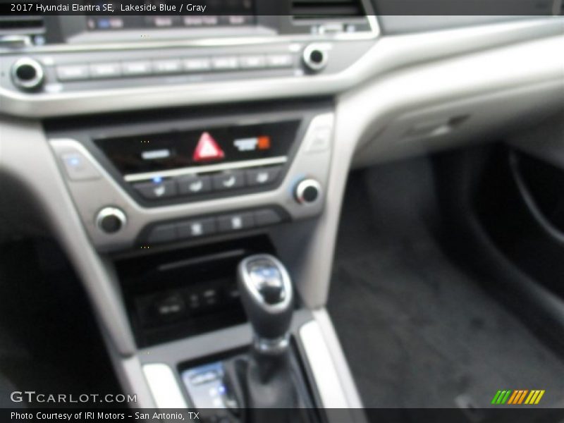 Lakeside Blue / Gray 2017 Hyundai Elantra SE