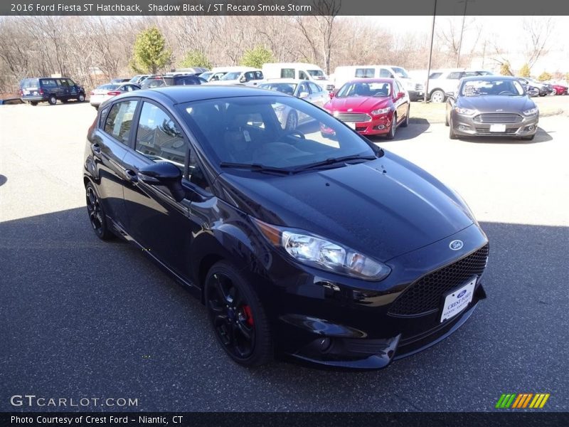Shadow Black / ST Recaro Smoke Storm 2016 Ford Fiesta ST Hatchback