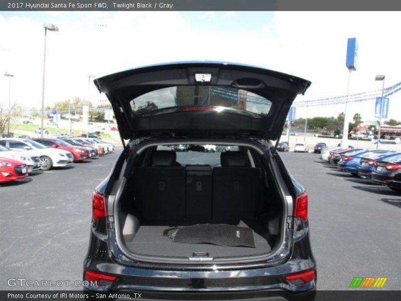 Twilight Black / Gray 2017 Hyundai Santa Fe Sport FWD