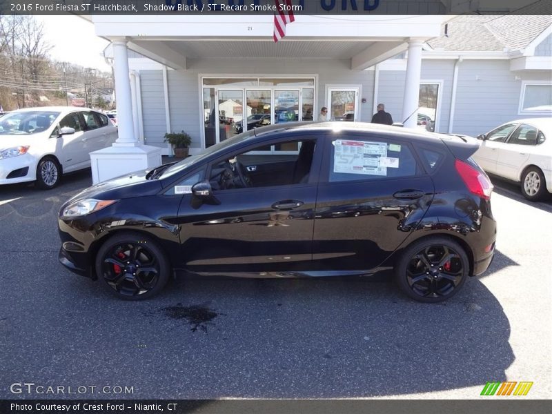 Shadow Black / ST Recaro Smoke Storm 2016 Ford Fiesta ST Hatchback