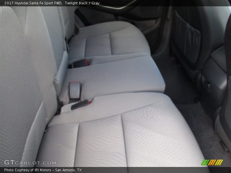 Twilight Black / Gray 2017 Hyundai Santa Fe Sport FWD