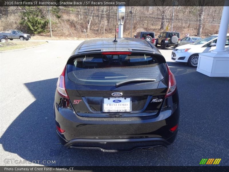 Shadow Black / ST Recaro Smoke Storm 2016 Ford Fiesta ST Hatchback