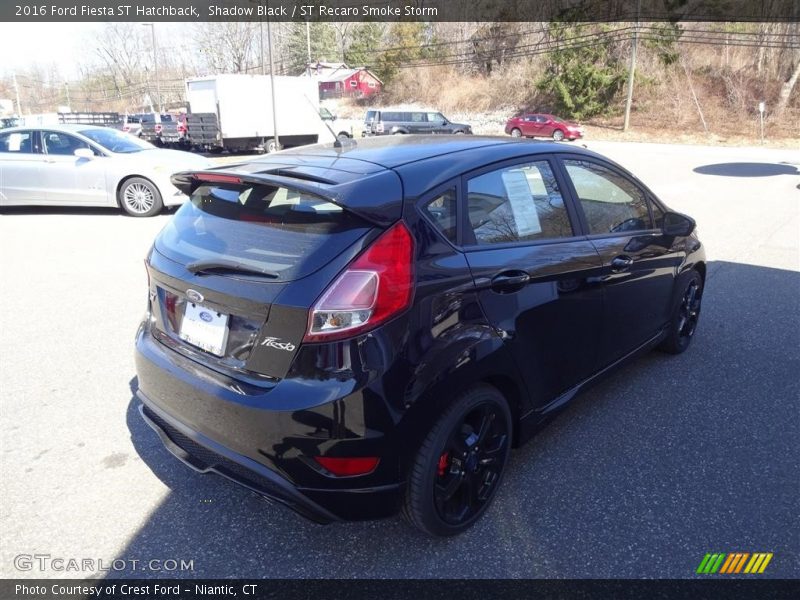 Shadow Black / ST Recaro Smoke Storm 2016 Ford Fiesta ST Hatchback