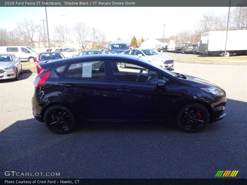 Shadow Black / ST Recaro Smoke Storm 2016 Ford Fiesta ST Hatchback