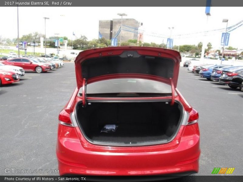 Red / Gray 2017 Hyundai Elantra SE