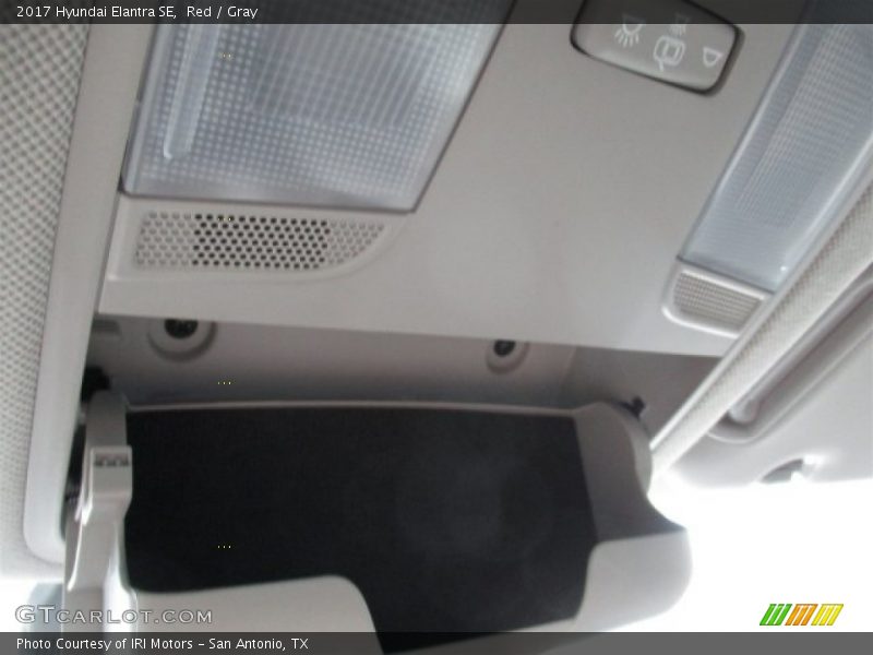 Red / Gray 2017 Hyundai Elantra SE