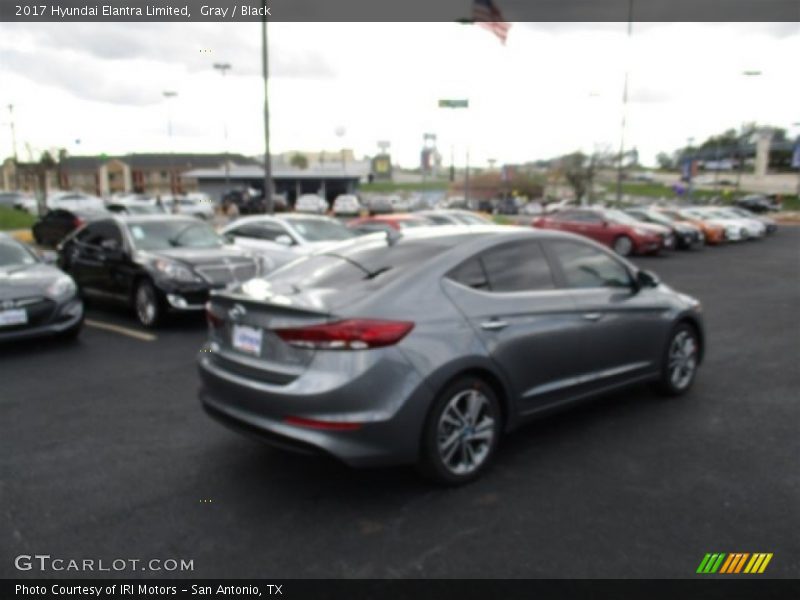 Gray / Black 2017 Hyundai Elantra Limited