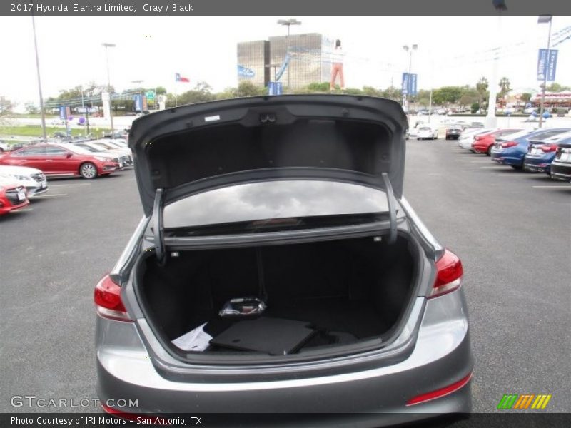 Gray / Black 2017 Hyundai Elantra Limited