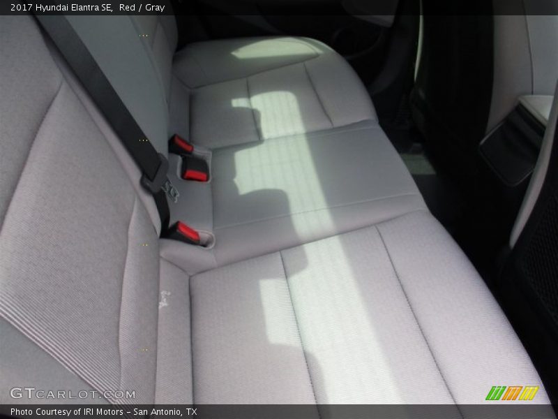 Red / Gray 2017 Hyundai Elantra SE