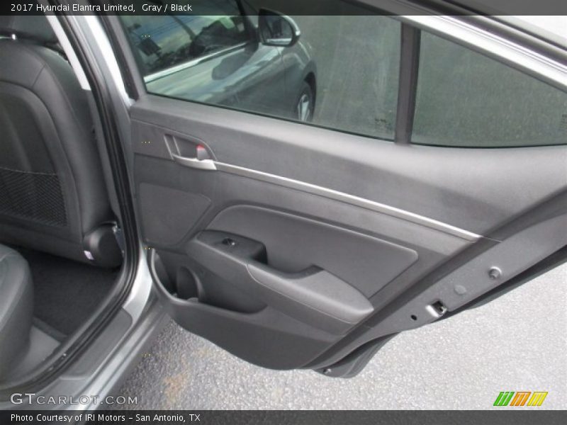 Gray / Black 2017 Hyundai Elantra Limited