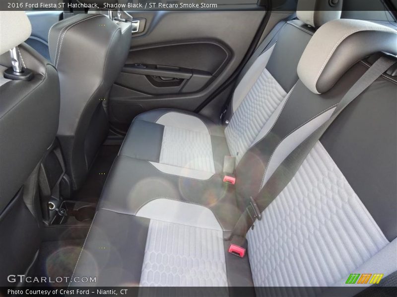 Shadow Black / ST Recaro Smoke Storm 2016 Ford Fiesta ST Hatchback