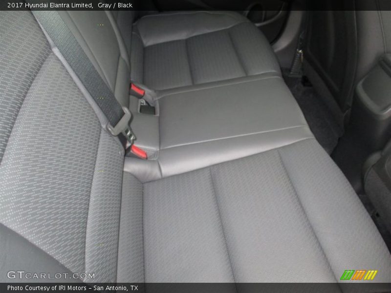 Gray / Black 2017 Hyundai Elantra Limited