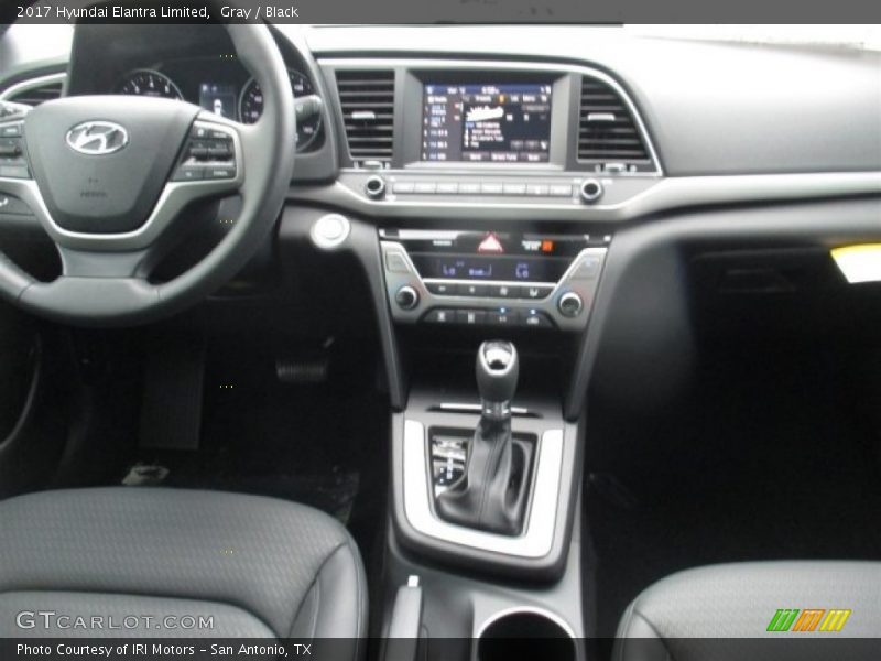 Gray / Black 2017 Hyundai Elantra Limited