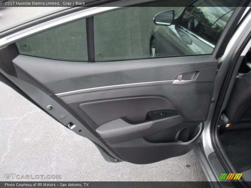 Gray / Black 2017 Hyundai Elantra Limited