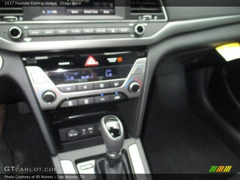 Gray / Black 2017 Hyundai Elantra Limited