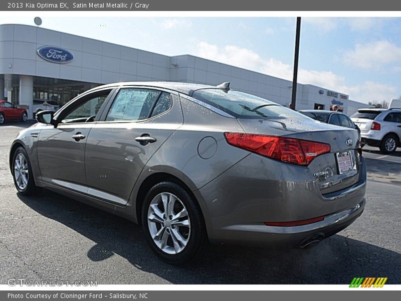 Satin Metal Metallic / Gray 2013 Kia Optima EX