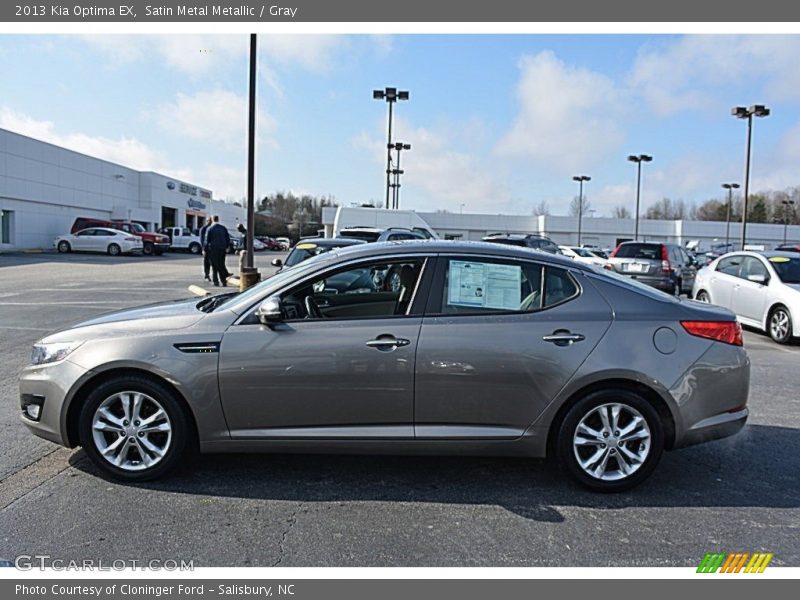 Satin Metal Metallic / Gray 2013 Kia Optima EX