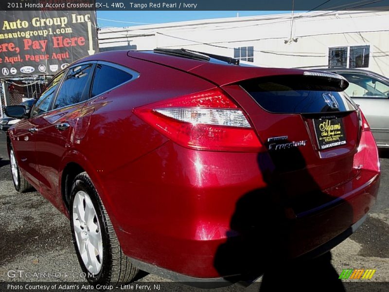 Tango Red Pearl / Ivory 2011 Honda Accord Crosstour EX-L 4WD