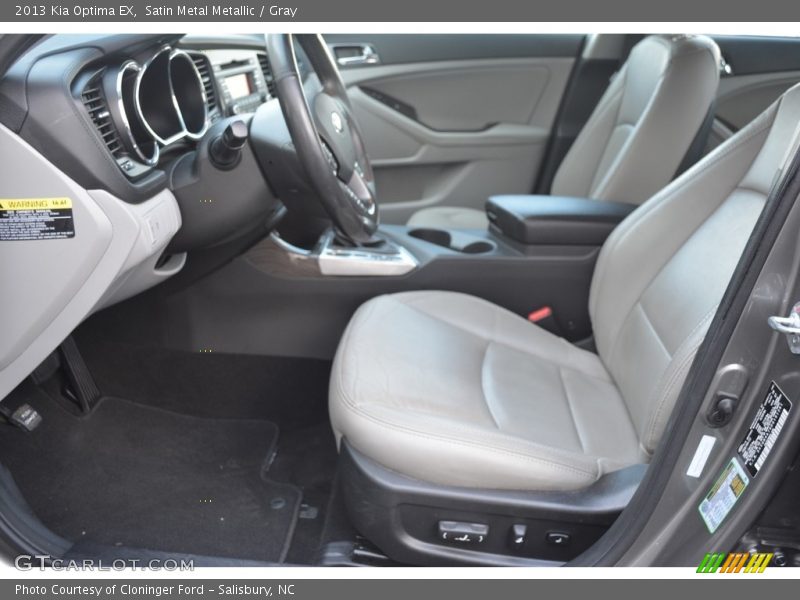 Satin Metal Metallic / Gray 2013 Kia Optima EX