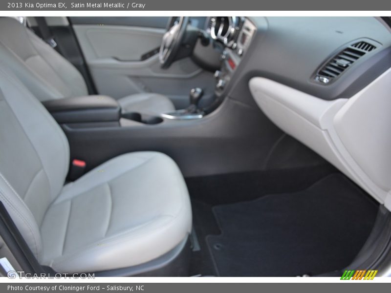 Satin Metal Metallic / Gray 2013 Kia Optima EX