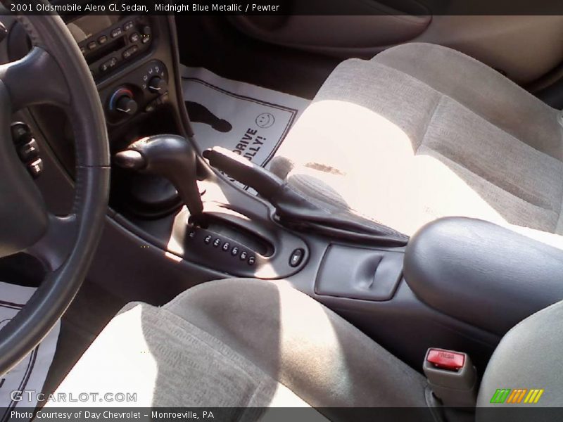 Midnight Blue Metallic / Pewter 2001 Oldsmobile Alero GL Sedan