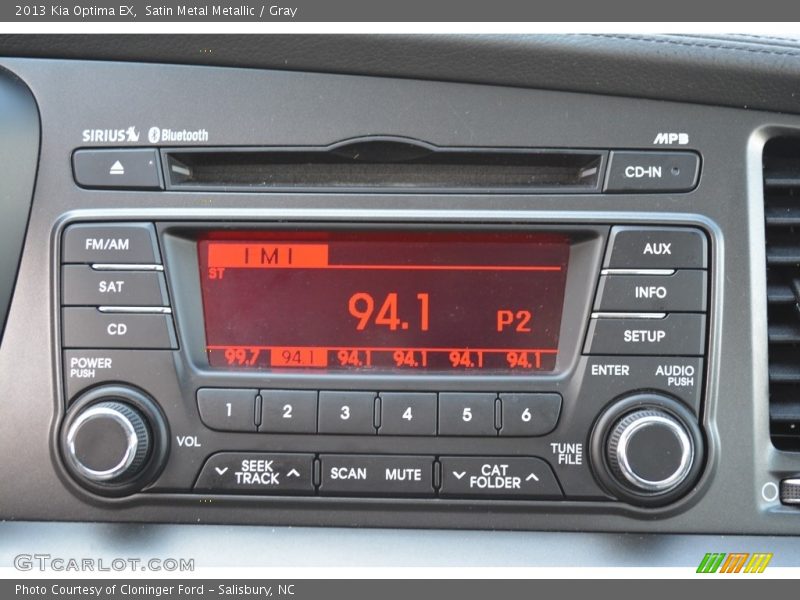 Satin Metal Metallic / Gray 2013 Kia Optima EX