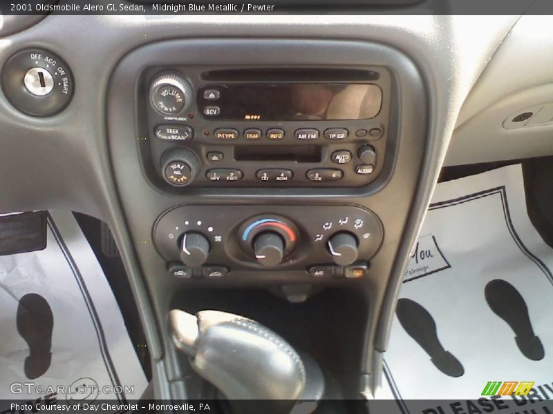 Midnight Blue Metallic / Pewter 2001 Oldsmobile Alero GL Sedan