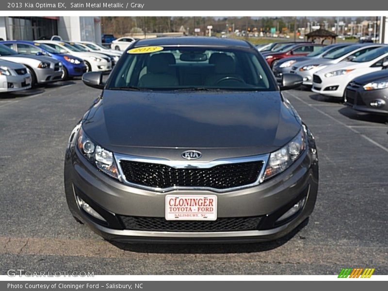Satin Metal Metallic / Gray 2013 Kia Optima EX
