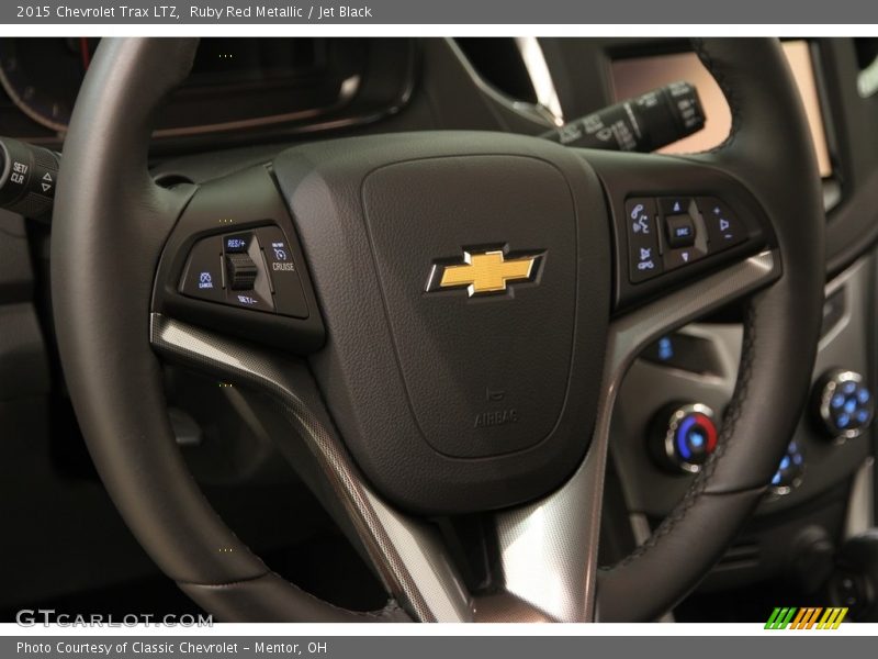 Ruby Red Metallic / Jet Black 2015 Chevrolet Trax LTZ