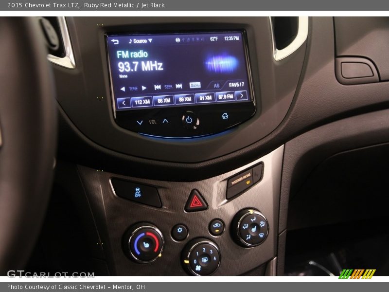 Ruby Red Metallic / Jet Black 2015 Chevrolet Trax LTZ