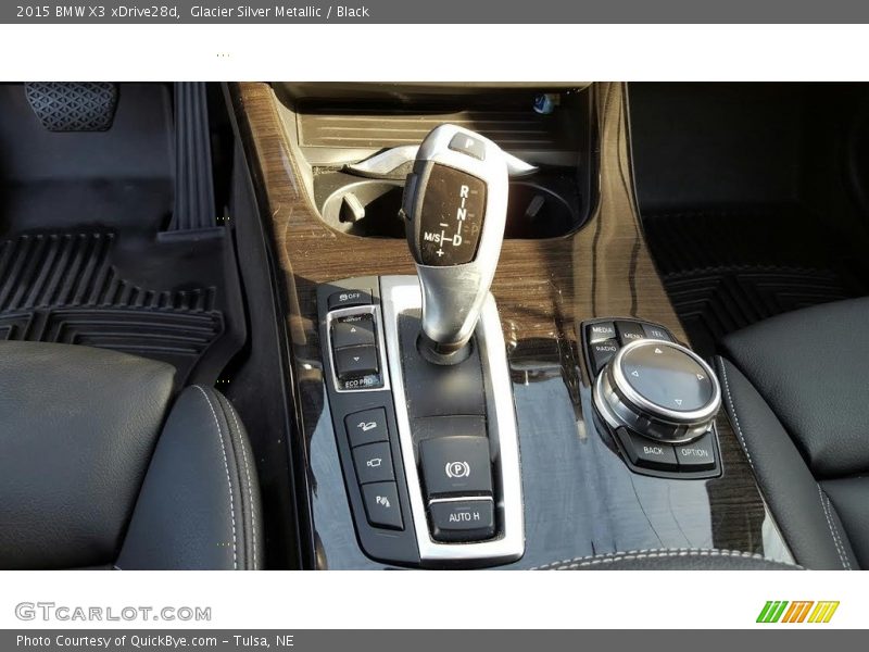 Glacier Silver Metallic / Black 2015 BMW X3 xDrive28d