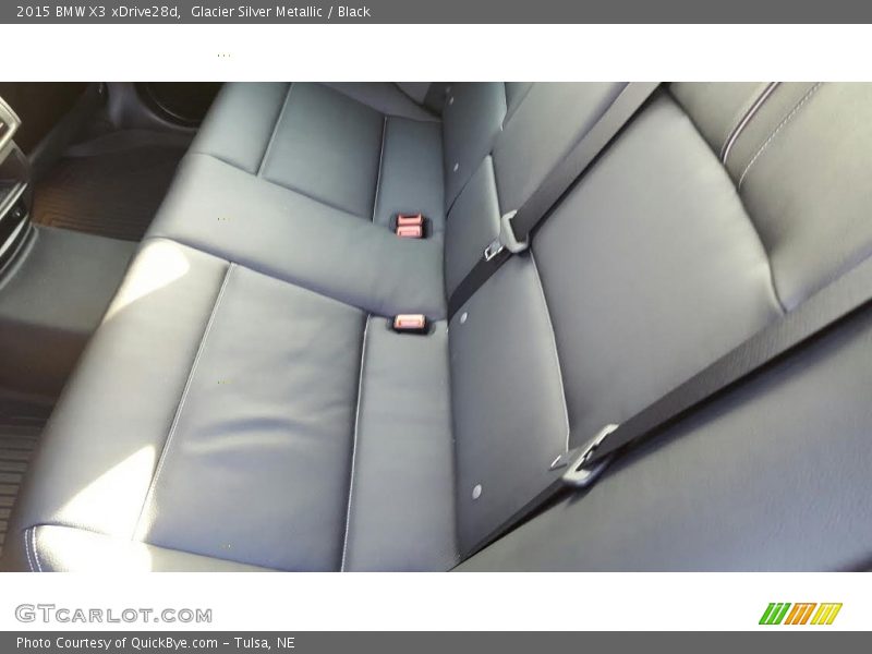 Glacier Silver Metallic / Black 2015 BMW X3 xDrive28d