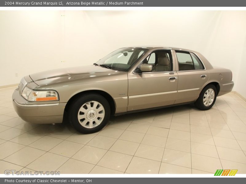 Arizona Beige Metallic / Medium Parchment 2004 Mercury Grand Marquis LS