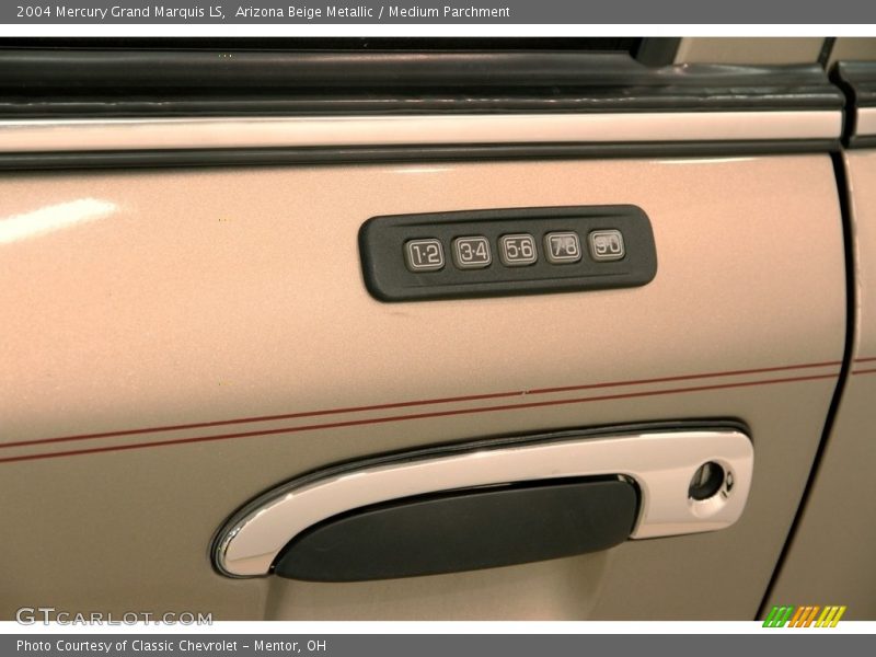 Arizona Beige Metallic / Medium Parchment 2004 Mercury Grand Marquis LS
