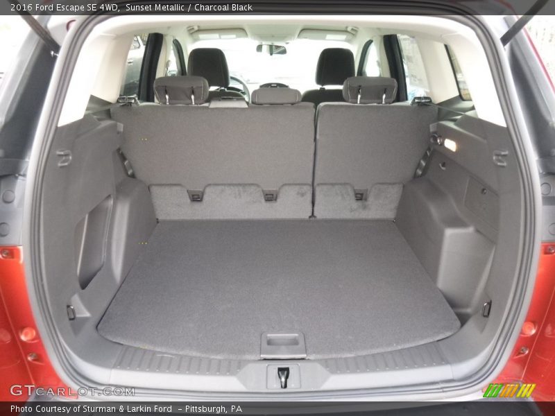 Sunset Metallic / Charcoal Black 2016 Ford Escape SE 4WD