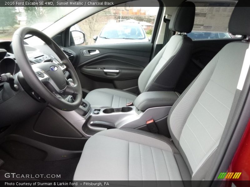 Sunset Metallic / Charcoal Black 2016 Ford Escape SE 4WD