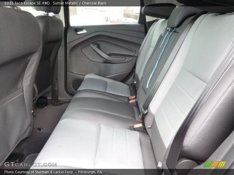 Sunset Metallic / Charcoal Black 2016 Ford Escape SE 4WD