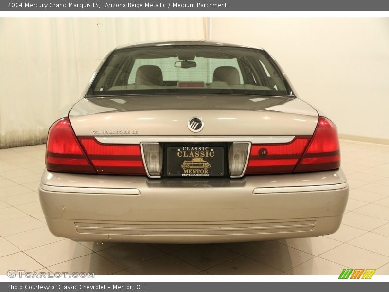 Arizona Beige Metallic / Medium Parchment 2004 Mercury Grand Marquis LS