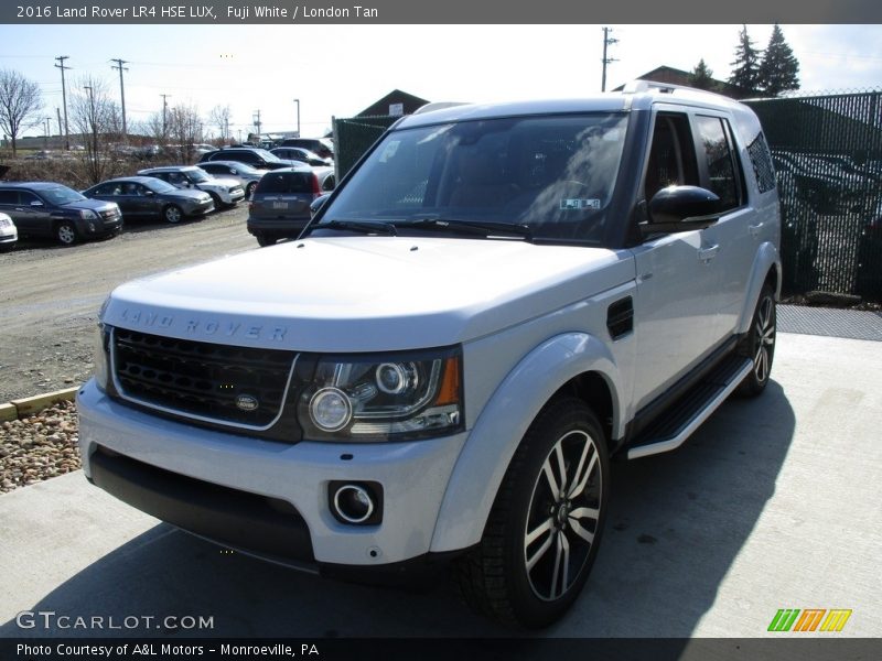 Fuji White / London Tan 2016 Land Rover LR4 HSE LUX