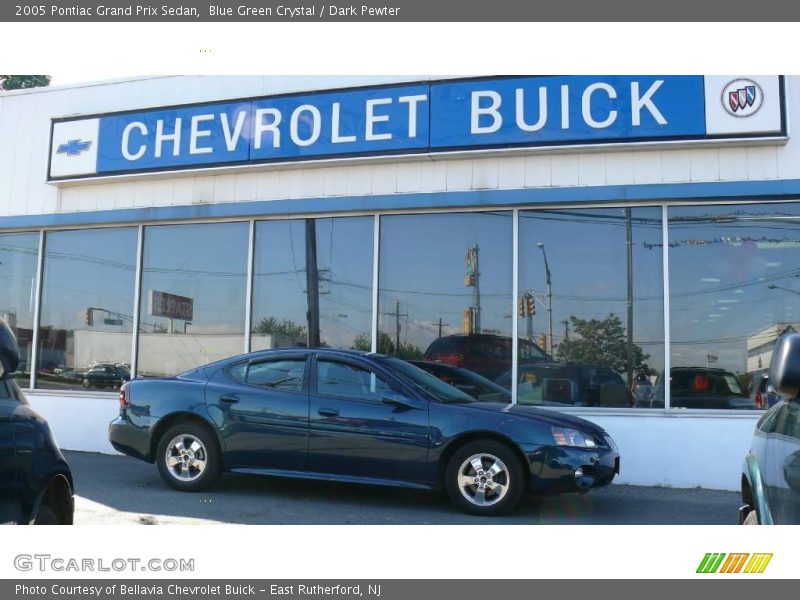 Blue Green Crystal / Dark Pewter 2005 Pontiac Grand Prix Sedan