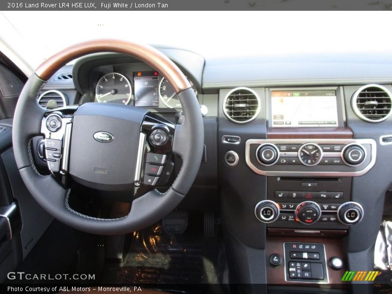 Fuji White / London Tan 2016 Land Rover LR4 HSE LUX