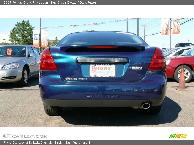 Blue Green Crystal / Dark Pewter 2005 Pontiac Grand Prix Sedan