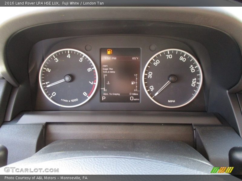 Fuji White / London Tan 2016 Land Rover LR4 HSE LUX