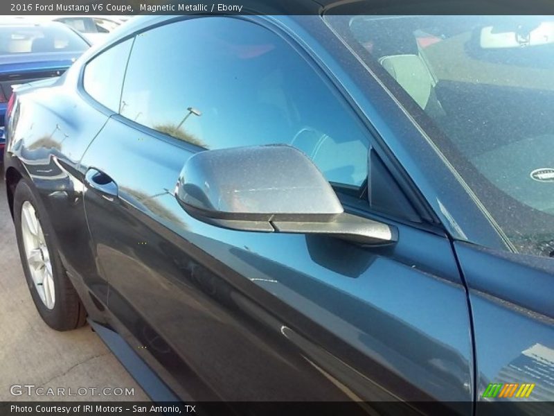 Magnetic Metallic / Ebony 2016 Ford Mustang V6 Coupe