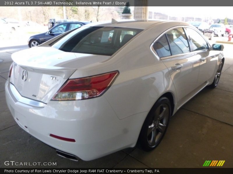 Bellanova White Pearl / Ebony 2012 Acura TL 3.7 SH-AWD Technology