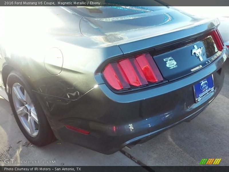 Magnetic Metallic / Ebony 2016 Ford Mustang V6 Coupe