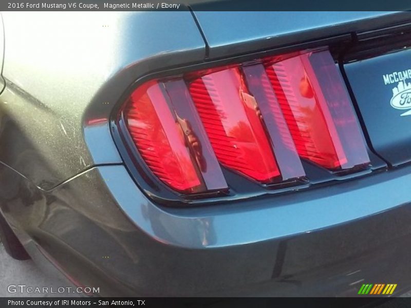 Magnetic Metallic / Ebony 2016 Ford Mustang V6 Coupe