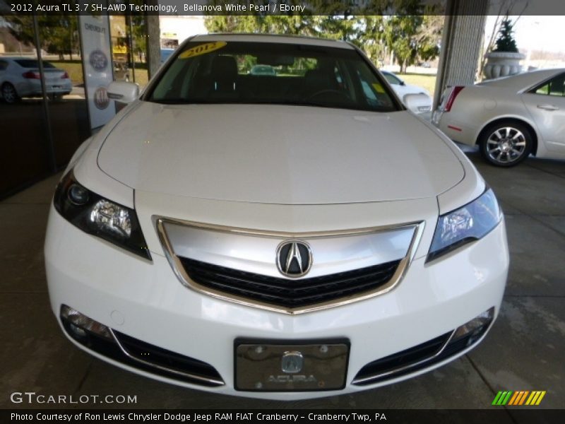 Bellanova White Pearl / Ebony 2012 Acura TL 3.7 SH-AWD Technology