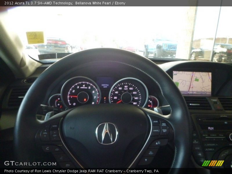 Bellanova White Pearl / Ebony 2012 Acura TL 3.7 SH-AWD Technology
