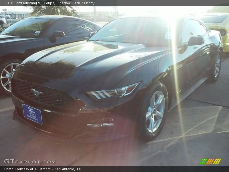 Shadow Black / Ebony 2016 Ford Mustang V6 Coupe